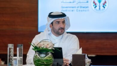 سلطان بن أحمد القاسمي يترأس اجتماع مجلس القضاء