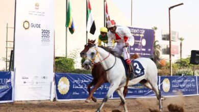 الجواد "فهد الأمين" يفوز بلقب كأس رئيس الدولة للخيول العربية في مصر