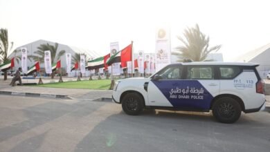 شرطة أبوظبي تشارك في مهرجان الظفرة للتمور