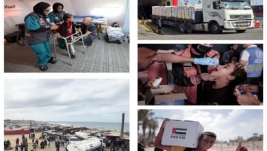 عامان على إطلاقها.. حملة "تراحم" تجسّد التزام الإمارات بدعم الأشقاء الفلسطينيين في غزة