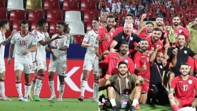 موعد مباراة الإمارات وعمان في تصفيات مونديال 2026 والقنوات الناقلة والتشكيل