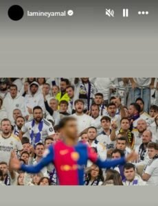 يامال يثير الجدل مجددًا قبل الكلاسيكو