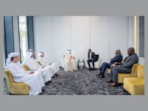 محمد الشرقي يلتقي عددا من القادة والضيوف في منتدى "كرانس مونتانا" بالرباط