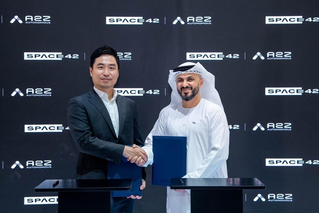 تعاون بين "سبيس 42" و"أوتونوموس A2Z"لتطوير منظومة التنقّل الذكي بالدولة 1 تعاون بين "سبيس 42" و"أوتونوموس A2Z"لتطوير منظومة التنقّل الذكي بالدولة