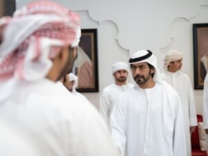 خليفة بن طحنون بن محمد يُعزي في وفاة سيف راشد النايلي ومحمد فالح الشامسي