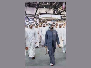 محمد بن راشد: فخور بوطني الذي استطاع أن يجمع العالم في جايتكس جلوبال