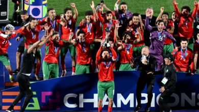 منتخب المغرب يتوج بطلا لكأس العالم لكرة القدم تحت 20 عامًا