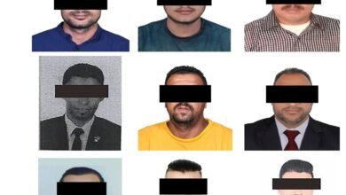 النيابة العامة تحيل عصابة إجرامية منظمة إلى المحاكمة بتهم الخطف والابتزاز وهتك العرض وارتكاب جرائم تهدد السلم المجتمعي