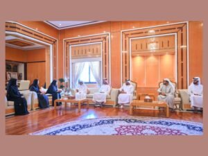 حميد بن راشد: سعادة ورفاه الأسرة الإماراتية أولوية وطنية