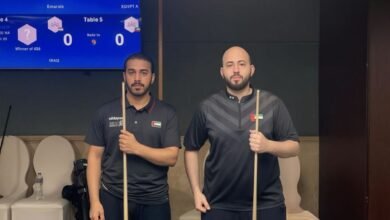 منتخب البلياردو يحرز ميداليته الثانية في البطولة العربية بالعلمين