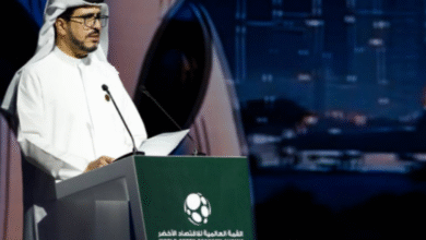 سعيد الطاير: 7.9 تريليونات دولار حجم الاقتصاد الأخضر العالمي