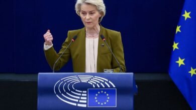 أورسولا فون: أوروبا ستدعم كل جهود إنهاء معاناة المدنيين وتعزيز "حل الدولتين"