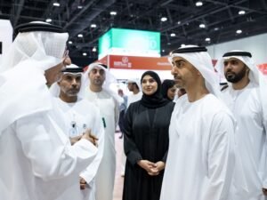 برعاية منصور بن زايد .. حمدان بن محمد بن زايد يشهد افتتاح الأسبوع العالمي للغذاء بأبوظبي