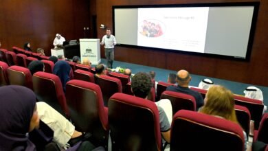 ندوة بعنوان "البحث عن النيازك" بأكاديمية الشارقة لعلوم وتكنولوجيا الفضاء والفلك