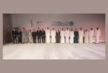 ذياب بن محمد يشهد مراسم وضع حجر الأساس لأول وأكبر مشروع طاقة متجددة من نوعه في العالم يوفر الطاقة على مدار الساعة بقيمة تتجاوز 22 مليار درهم
