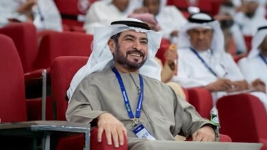 حمدان بن مبارك يُهنئ المنتخب الوطني بمناسبة فوزه على شقيقه العُماني