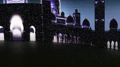 جامع الشيخ زايد الكبير يطلق تجربة «ضياء – عالم من نور» بتقنية العرض الدائري داخل قبة السلام ضمن متحف «نور وسلام»