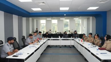 شرطة أبوظبي تُطلع وفد الشرطة النسائية الكويتية على تجاربها الريادية