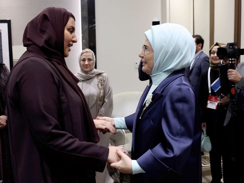 حرم الرئيس التركي تشيد بدعم دولة الإمارات الجهود الدولية لتحقيق التنمية المستدامة