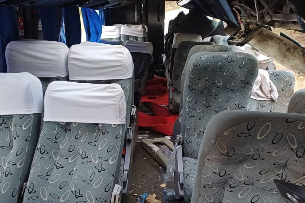 مصرع 17 شخصا بحادث انقلاب حافلة في البرازيل