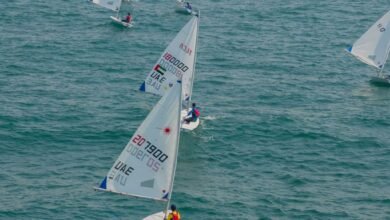 نتائج متميزة لفريق أبوظبي في بطولة "المصنعة" للإبحار الشراعي