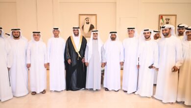 نهيان بن مبارك يحضر أفراح الظاهري والمهيري في العين