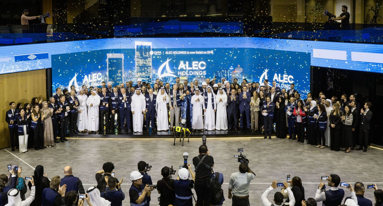 إدراج "أليك القابضة" في سوق دبي المالي 1 إدراج "أليك القابضة" في سوق دبي المالي