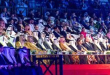 منصور بن محمد يشهد حفل افتتاح النسخة الـ3 لدورة الألعاب الآسيوية للشباب في البحرين