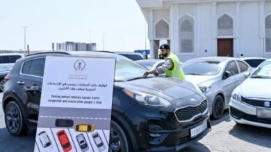 شرطة الشارقة تطلق حملة توعوية للحد من الوقوف العشوائي بمحيط المساجد