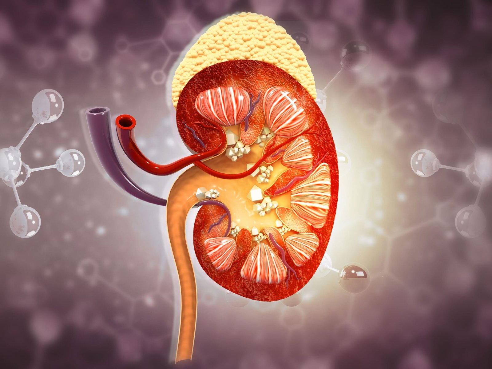باحثون أمريكيون يبتكرون علاجا جذريا لحصوات الكلى 1 باحثون أمريكيون يبتكرون علاجا جذريا لحصوات الكلى
