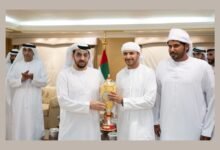 حمدان بن زايد يشهد منافسات فئة "الحقايق" في مهرجان الظفرة الثالث لسباقات الهجن