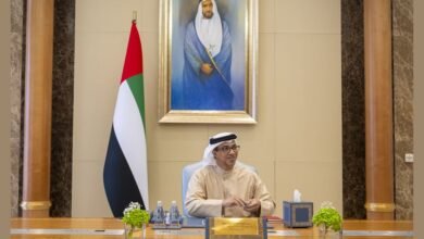 منصور بن زايد يترأس اجتماع اللجنة العليا بشأن قطاع الماء والكهرباء في إمارة أبوظبي
