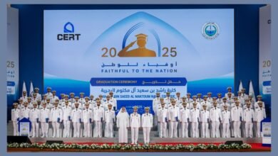 تخريج دفعة "أوفياء للوطن" من كلية راشد بن سعيد آل مكتوم البحرية