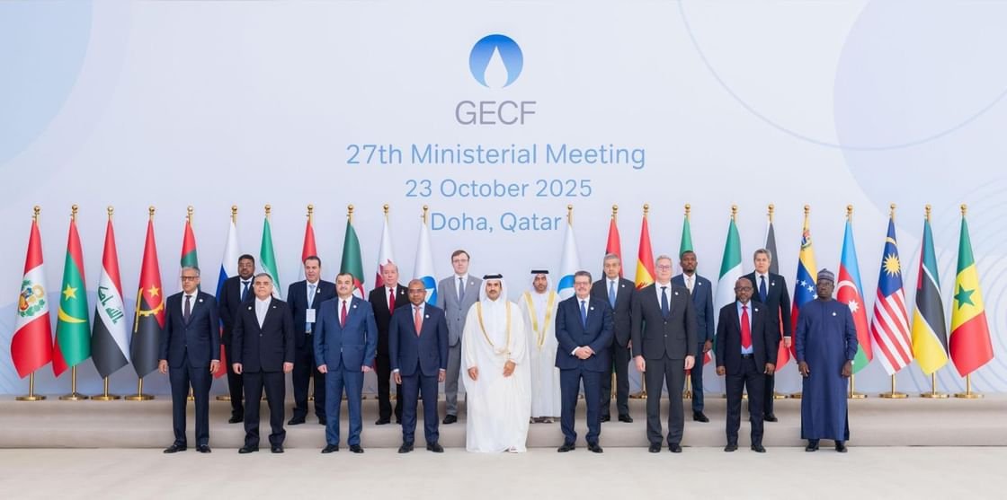 الإمارات تشارك في الاجتماع الوزاري الـ27 لمنتدى الدول المصدرة للغاز بالدوحة 1 الإمارات تشارك في الاجتماع الوزاري الـ27 لمنتدى الدول المصدرة للغاز بالدوحة