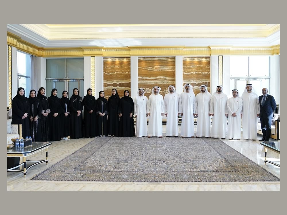 ولي عهد رأس الخيمة يستقبل وفد برنامج قيادات حكومة الإمارات