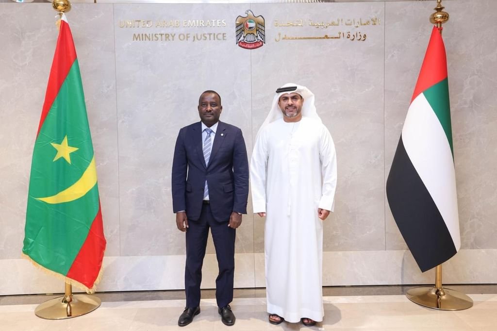 وزير العدل يبحث تعزيز التعاون القضائي مع نظيره الموريتاني 1 وزير العدل يبحث تعزيز التعاون القضائي مع نظيره الموريتاني