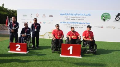 منافسات بطولة كأس العالم للرماية البارالمبية 2025 بمدينة العين