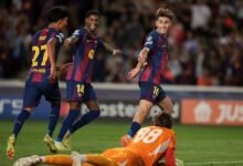 قبل الكلاسيكو.. برشلونة يمزق شباك أولمبياكوس بسداسية