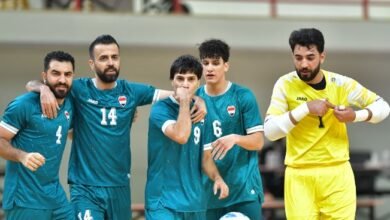 العراق يهزم السعودية في تصفيات كأس آسيا لكرة الصالات
