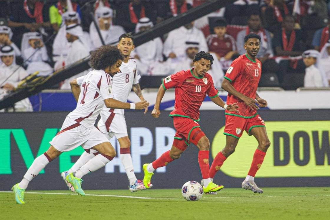 تعادل منتخبي عمان وقطر في الملحق الآسيوي المؤهل لكأس العالم لكرة القدم 1 تعادل منتخبي عمان وقطر في الملحق الآسيوي المؤهل لكأس العالم لكرة القدم