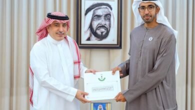 رئيس الدولة يتلقى رسالة خطية من ولي عهد السعودية تضمنت دعوة لمشاركة الإمارات في معرض إكسبو الرياض 2030.