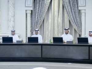 ولي عهد الشارقة يترأس اجتماع المجلس التنفيذي