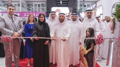 افتتاح النسخة الأولى من "معرض الشرق الأوسط لمستحضرات التجميل" في الشارقة