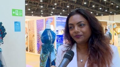 "مؤتمر الحفاظ على الطبيعة" يبرز تصاميم مبتكرة مصنوعة من الطحالب البحرية الغازية