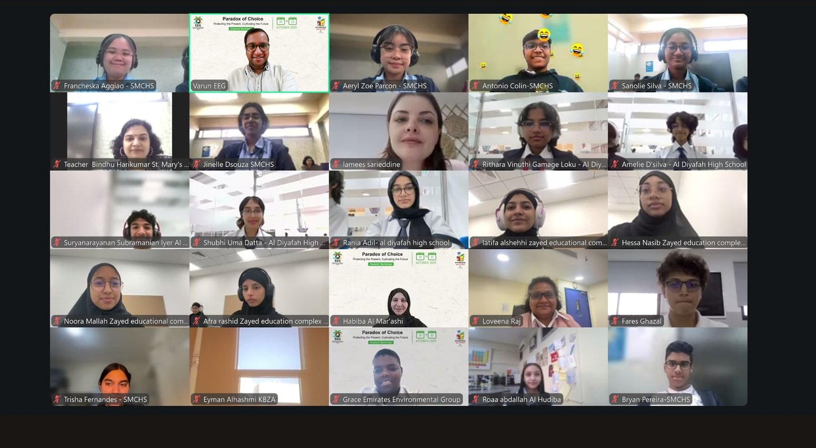مجموعة عمل الإمارات للبيئة تختتم الدورة الـ25 من ورش العمل الطلابية 1 مجموعة عمل الإمارات للبيئة تختتم الدورة الـ25 من ورش العمل الطلابية