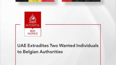 الإمارات تسلم مطلوبين للسلطات البلجيكية