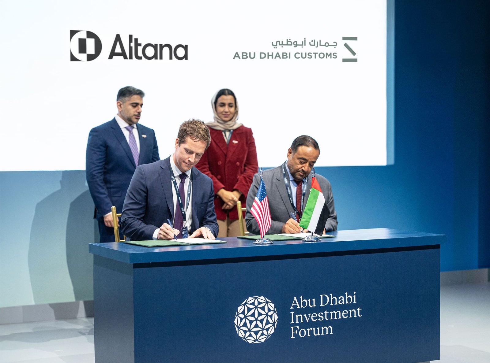 جمارك أبوظبي وألتانا تستكشفان حلول التجارة من الجيل القادم في نيويورك 1 جمارك أبوظبي وألتانا تستكشفان حلول التجارة من الجيل القادم في نيويورك