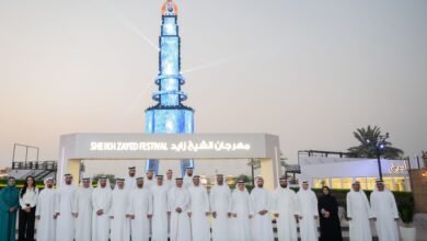 سلطان بن حمدان يتفقد التحضيرات النهائية لانطلاق مهرجان الشيخ زايد 2025 – 2026 في الوثبة