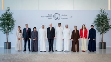 جائزة زايد للاستدامة تعلن عن المرشحين النهائيين لعام 2026