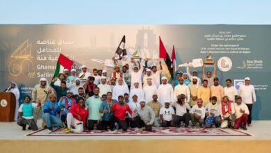 "شاهين" يفوز بسباق غناضة للمحامل الشراعية فئة 60 قدما